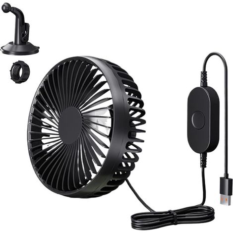 Ventilateur USB Pour Voiture Soufflerie Silencieuse Et Puissante (1/5)