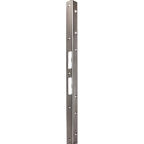 Schnegel Sicherheitswinkelschließblech L.500mm B.25mm S.2mm VA ma geb.005/3127 - 005/3127 = Schnegel angolare di sicurezza L.500mm B.25mm S.2mm VA ma curvo.005/3127 - 005/3127