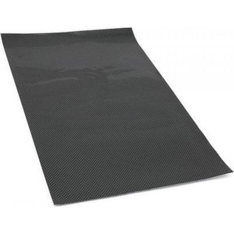 Lot 2 planche plaque adhésive look carbone ep:0.4mm protection