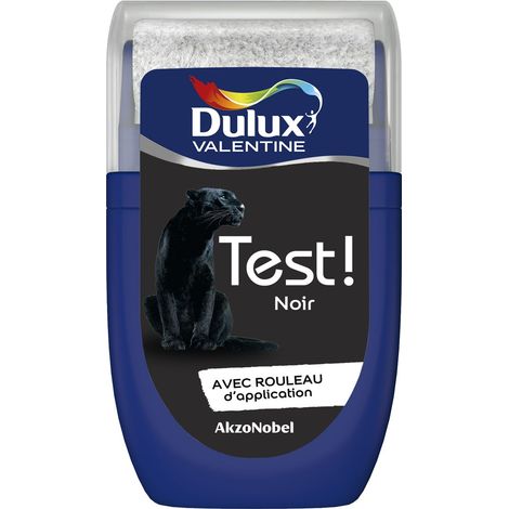 Testeur couleur Noir 30 mL - Peinture Dulux Valentine