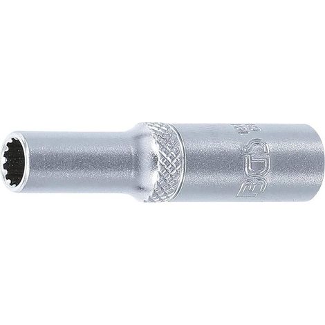 Douille pour Clé Gear Lock Longue 6,3 mm (1/4) - 6 mm - Précision et Durabilité, Acier, Zones Difficiles - D-Work (1/5)