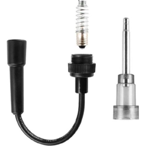 Testeur D'Allumage - 1 Pièce - Alliage Et Plastique - Diagnostic Rapide - Moteur Essence - Argent Et Noir UMD MUSICAL (1/5)