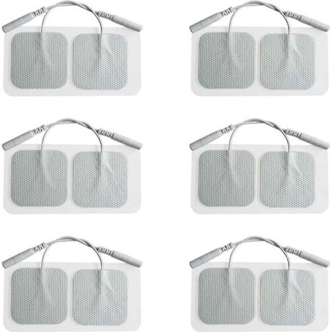 2.0 Pin-Elektrodenpads, Stifttyp mit Tail Patch Massager Aufkleber--