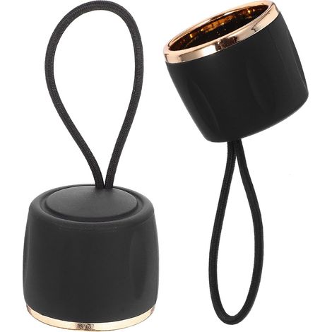 Poignée de Rechange en Plastique Noir, Résistante à L'usure et Antidérapante 2 Pièces pour Parapluie Pliant pour Usage Quotidien (1/5)