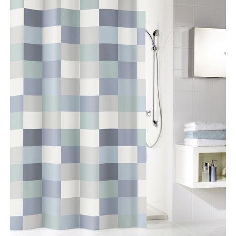 Kleine Wolke Duschvorhang Check mare 180 x 200 cm Duschvorhang