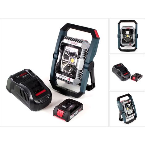 Lampada a batteria Bosch GLI 18V-2200 C 18V 2200lm Bluetooth ( 0601446501 ) + 1x batteria da 2,0 Ah + caricabatterie (1/5)