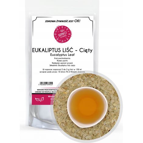 Tè di foglie di eucalipto - 50 g, profumo fresco, perfetto per l'aromaterapia (1/5)