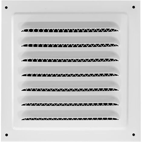 20 x 20 cm, Ventilation Grille, Square Air Vents, for Bathroom, Home Office, Kitchen, with Mosquito Net (1/5)