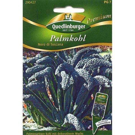 Quedlinburger Palmkohl Nero di Toscana - Gemüsesamen (1/2)