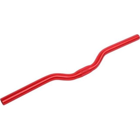 Pièce Détachée,Guidon de vélo engrenage fixe Fixie vélo vélo vélo alliage Riser guidon guidon barre 25.4mm - Type Rouge (1/4)