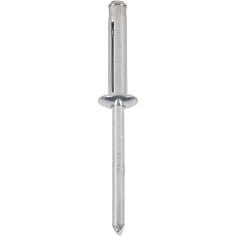 COFAN remaches aluminio trébol 4 x 24 mm caja 500 unid. , Diseñado para fijar materiales rígidos a blandos y blandos a blandos, como metal a plástico ó plástico a plástico. Ideal (1/3)