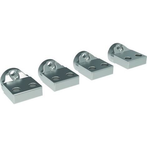 Prises Arrière - haut/bas - HW1 4 Pôles (RC) (pièce détachée) - HAGER HWY049HSA