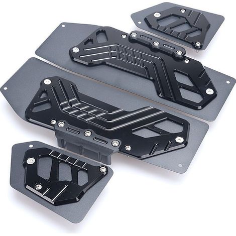 Motorrad-Modifikationsteile und Zubehör kompatibel mit Honda ADV350 2022-2025: Fußrasten und Pedale aus Aluminiumlegierung. (1/4)