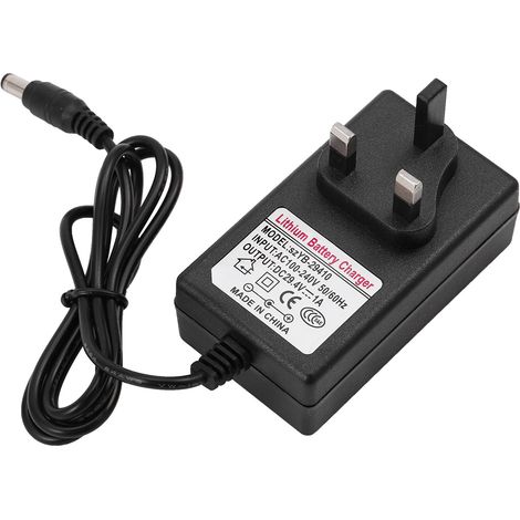 Chargeur batterie 29.4V 1A adaptateur pour trottinette gyropode intelligent, bloc d’alimentation 100-240V avec prise UK (1/5)