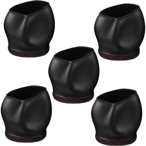 de 5 protections pour roulettes de meubles en TPE antid (1/5)