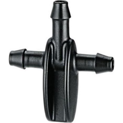 CLABER 91141 pz.10-RACCORDO TRE VIE PER TUBO CAPILLARE 1/4'GIARDINO IRRIGAZIONE (1/4)