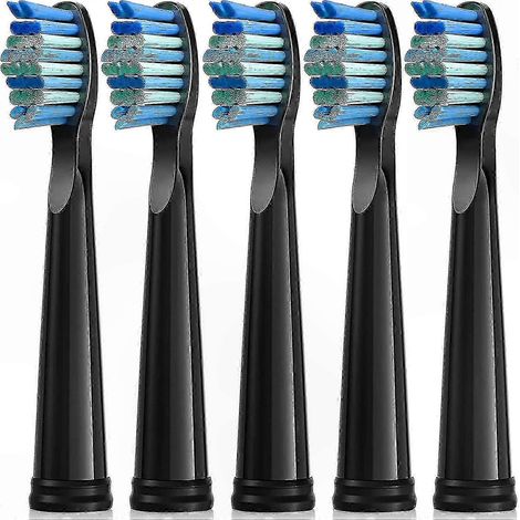 Têtes de rechange à poils souples pour brosses à dents électriques modèles FW-507/508/551/917/959/D1/D3/D7/D8, lot de 5 (1/2)