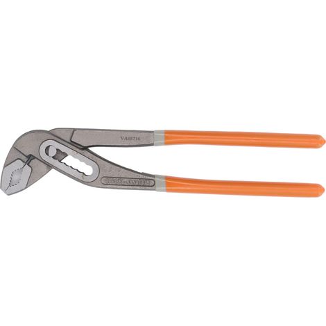 Pince multiprise de 25 cm (10 pouces) en acier à haute teneur en carbone, à joint rainuré, pour écrous, boulons et raccords de tuyauterie (1/5)