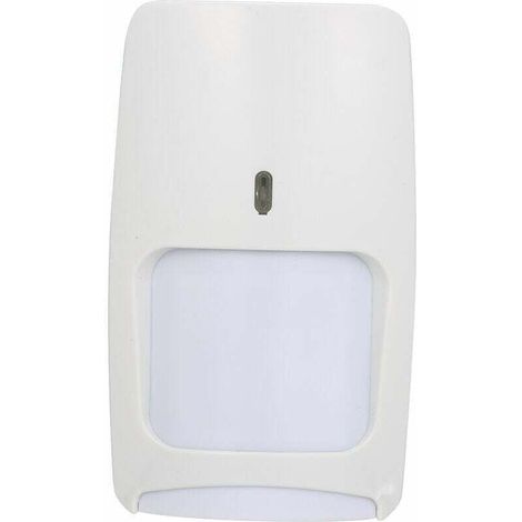 Detector de pared cableado KZQ con tecnología dual de infrarrojos y microondas, inmunidad PIR, seguridad para el hogar, sistema de alarma antirrobo para mascotas.