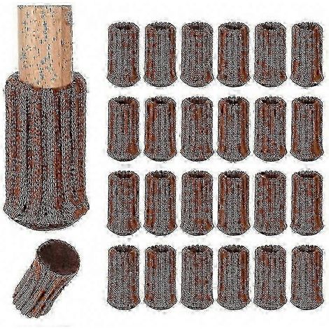 16er-Pack gestrickte Stuhlbeinschoner, Möbelsocken zum Schutz des Bodens (1/5)