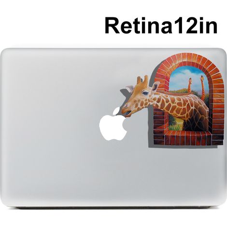 Autocollants pour ordinateur portable en vinyle pour Apple MacBook Retina 12 pouces Autocollants partiels colorés personnalisés