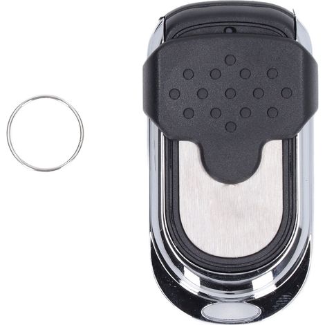 Télécommande 4 boutons pour serrure électronique – Code roulant 433 MHz, ABS et zinc, compatible AF01652/908 (1/3)
