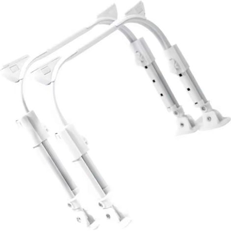 paire de pieds de table en forme de U, pieds de bureau réglables (1/5)