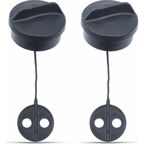 2 Pièces Bouchon de Réservoir pour STIHL FS38 FS45 FS55 FS56 FS80 FS81 FS85 FS88 FS120, AUMEL Bouchon Essence de Débroussailleuse Bouchon de Réservoir Rechange Pièces Détachées