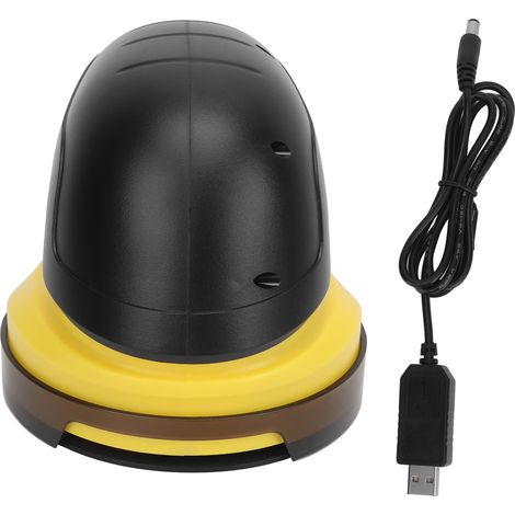 Grattoir à glace électrique sans fil, haute efficacité, Portable, automobile, neige pour pare-brise de voiture, verre jaune (1/5)