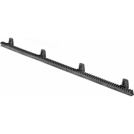 Crémaillère universelle en nylon 4m pour portail coulissant - BYOU