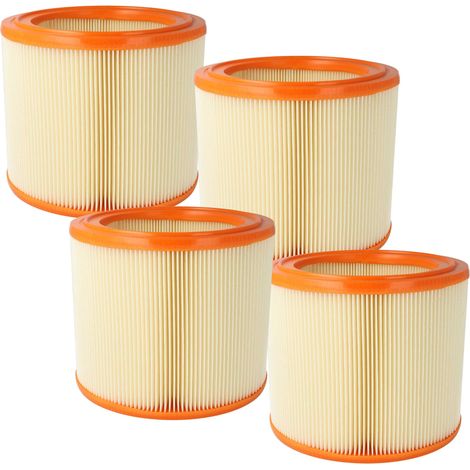vhbw 4x filtro a lamelle sostituisce Festool 488924 per aspirapolvere portatile