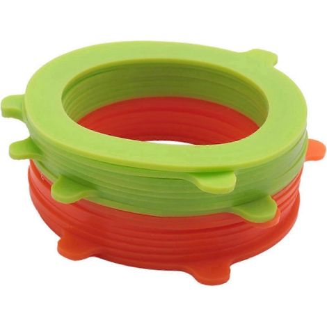 Joints en caoutchouc pour bocaux en verre, joints en silicone pour conserves, remplacent les anneaux de fermeture hermétiques des couvercles. (1/5)