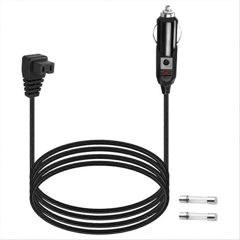 Câble d'alimentation 12V pour réfrigérateur de voiture, 2 mètres, avec adaptateur, sans interrupteur (1/5)