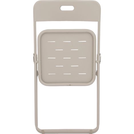 Ensemble de jardin pliable 3 pièces, mobilier de patio extérieur avec 2 chaises et table, revêtement résistant aux intempéries, salon de terrasse beige, pliant et compact. (1/5)