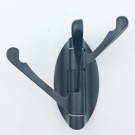 Porte-Manteau Mural - Acier Inoxydable - Rotation 180° - 3 Bras Pliables - Pour Salle De Bain Cuisine Couloir - 1 Pièce (1/4)