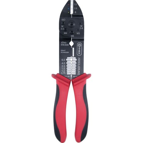 Pince à serrer et à dénuder les cosses 210 mm (1/5)