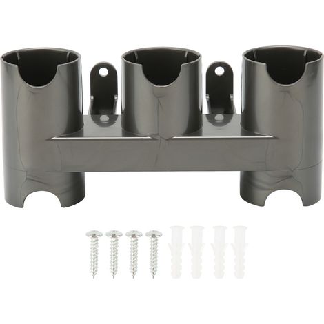 Support De Rangement Pour Tête D'aspirateur - Compatible V7 V8 V10 V11 - Fixation Murale En Abs - Organiseur D'accessoires - Lot De 1 (1/5)
