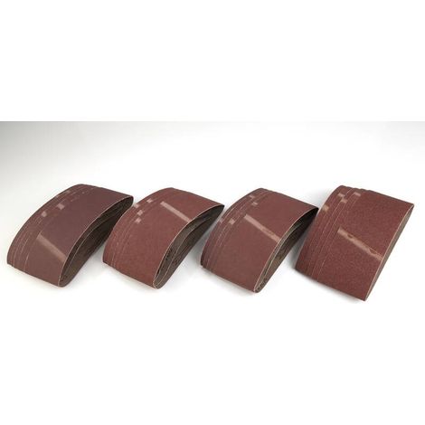Schleifband-Set 75 x 457 mm, 20-teilig (1/2)
