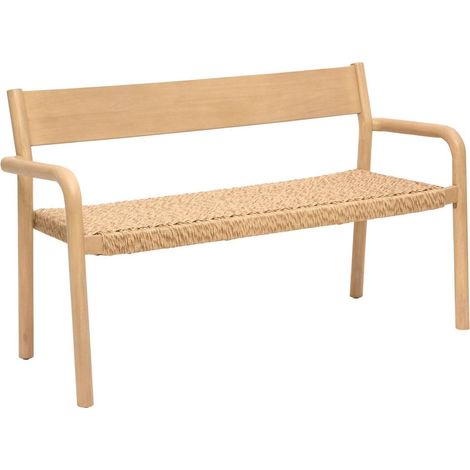 Panchina da giardino wooky 3 posti beige - Hespéride