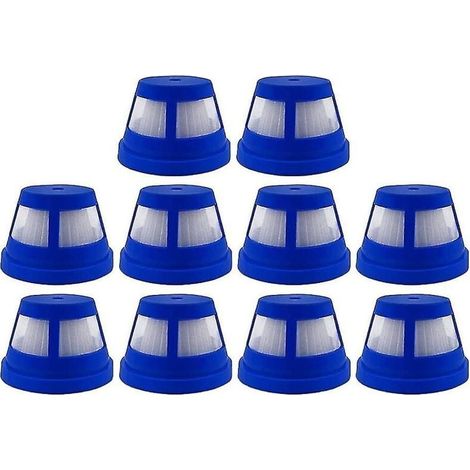 Lot de 10 filtres Hepa de rechange pour aspirateur à main sans fil Homevac H11 / H11 Pure (1/3)
