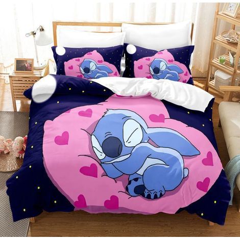 Housse de Couette 200x200 cm avec 2 Taies d'oreiller 50x75 cm - Ensembles de Housses de Couette en Polyester Brossée Douce (1/5)