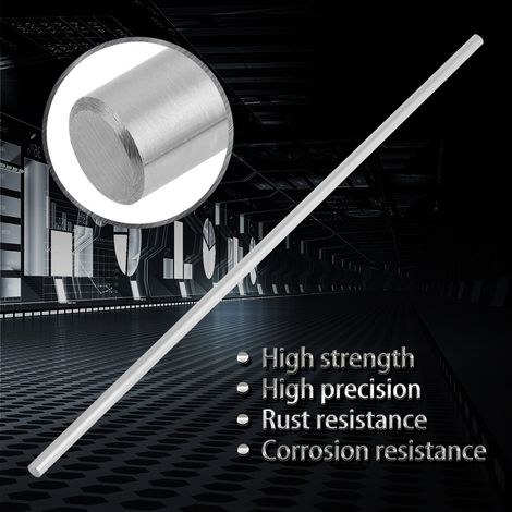 Tige linéaire en acier à roulement, axe cylindrique droit de 6mm, barre ronde de précision 300mm, tige de guidage pour imprimante 3D (1/5)