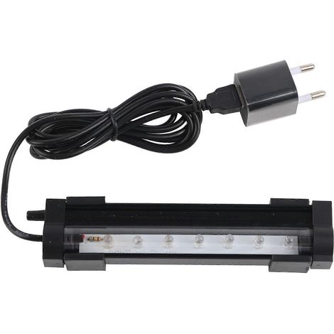 Bandeau LED RGB Aquarium Étanche DB-15, Barre Lumineuse Colorée pour Réservoir Poisson, Décoration Aquatique Multicolore, Éclairage Submersible 15cm (1/5)