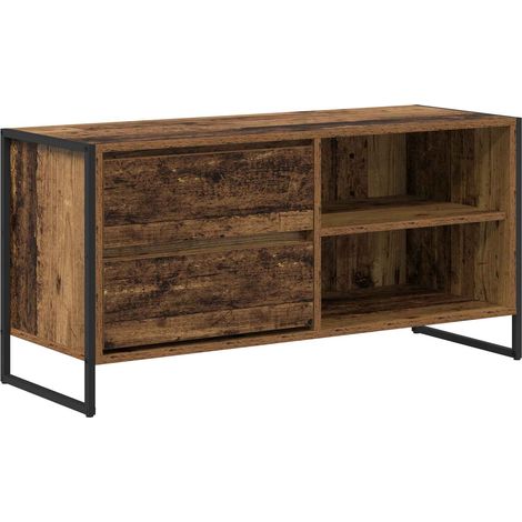 Maison Exclusive - TV-Schränk Altholz 100 x 36 x 49,5 cm Holzwerk