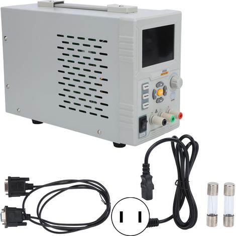 Alimentation numérique variable 30V 5A monovoie SP3051, tension/courant réglables pour réparation smartphone, prise US, AC 110-240V, source de puissance stabilisée. (1/5)