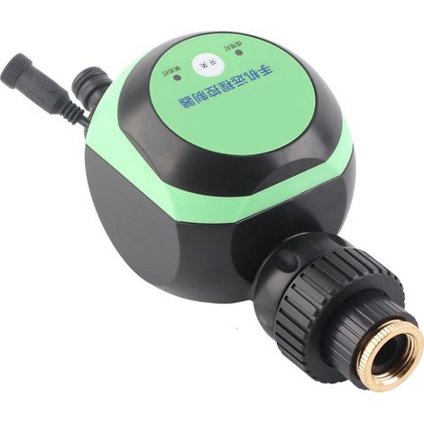 Minuteur d'arrosage automatique Wi-Fi avec double commande Bluetooth 5G et télécommande mobile (100-240 V, prise britannique). (1/5)