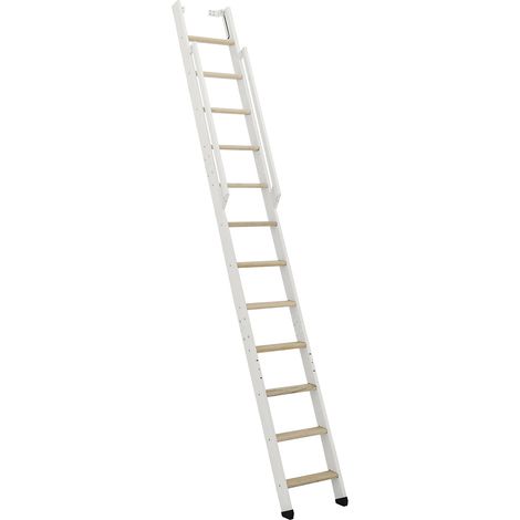 Minka Wangentreppe Strong 290cm max. Geschosshöhe Fichte weiß