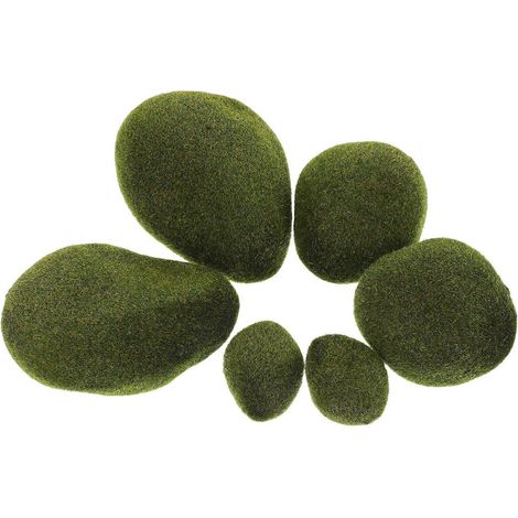Rochers de mousse artificielle décoratifs pour la décoration de jardin (18 pièces) (1/5)