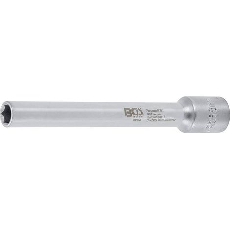 Douille Hexagonale Extra Longue 8 mm - Transmission Carré Femelle 10 mm (3/8) - Précision et Durabilité - D-Work (1/5)