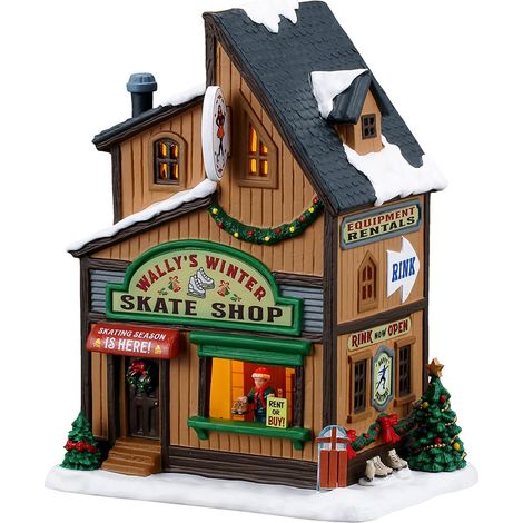 Wally's Winter Skate Shop - LEMAX COD. 65539 adattatore (4,5 V) incluso (1/2)